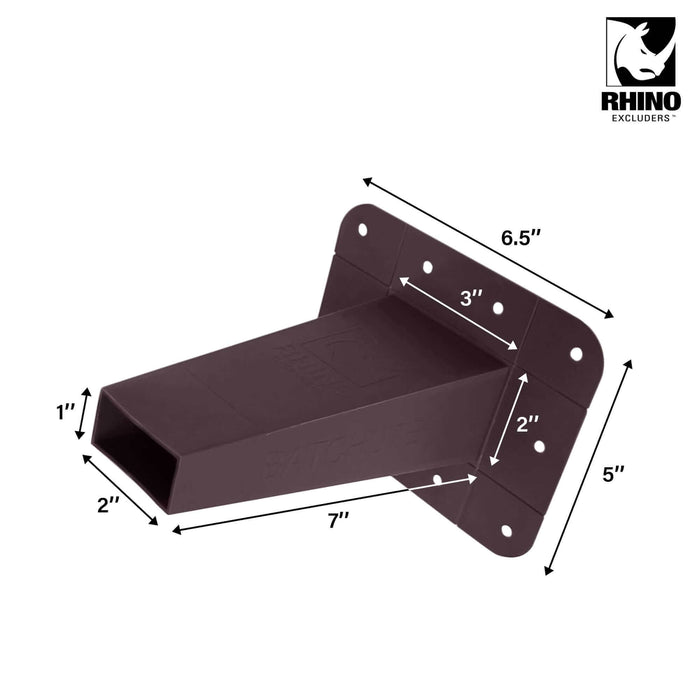 Rhino Excluders® BATCHUTE™ One Way Door For Removal Of Bats