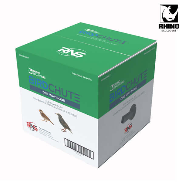 12/CASE - Rhino Excluders® Birdchute™ One Way Bird Door