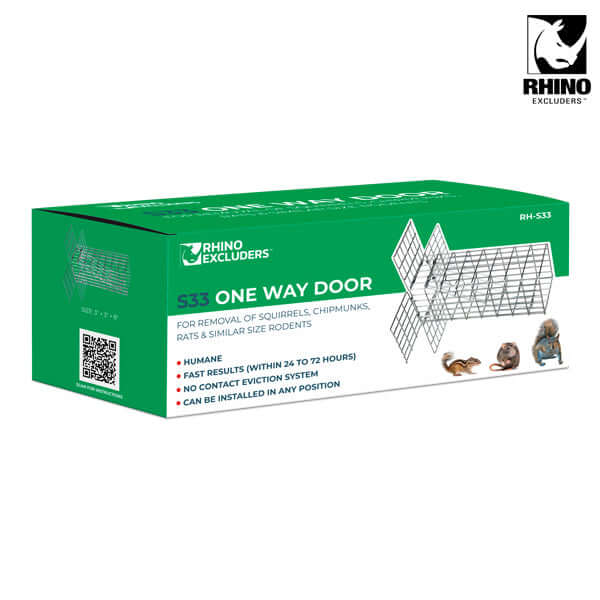 20/CASE - S33 Rhino Excluders® One Way Squirrel Door