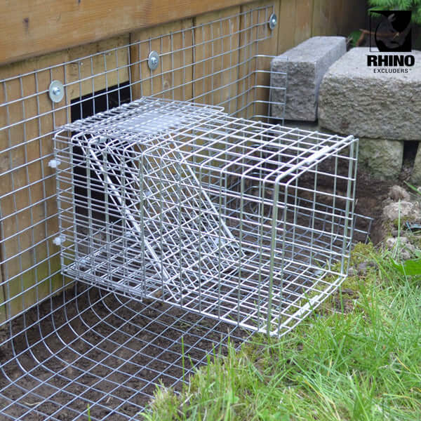 S77 - Rhino Excluders® One Way Door for Skunks, Groundhogs, Opossums
